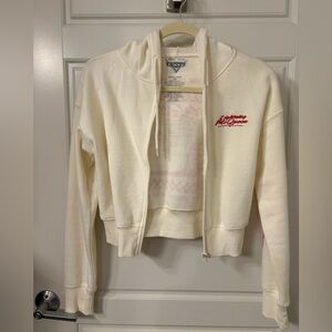 Disney/Pixar Cream zip up Hoodie